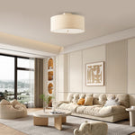 Kasha Linen Ceiling Light - Lamp Outdoor