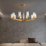 Kayla Brass Chandelier - Lamp Outdoor