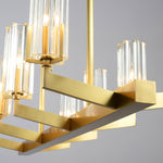 Kayla Brass Chandelier - Lamp Outdoor