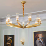 Kayla Brass Chandelier - Lamp Outdoor