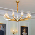 Kayla Brass Chandelier - Lamp Outdoor