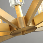 Kayla Brass Chandelier - Lamp Outdoor