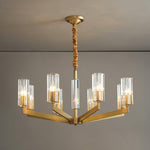 Kayla Brass Chandelier - Lamp Outdoor