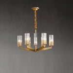 Kayla Brass Chandelier - Lamp Outdoor