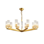 Kayla Brass Chandelier - Lamp Outdoor