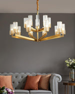 Kayla Brass Chandelier - Lamp Outdoor