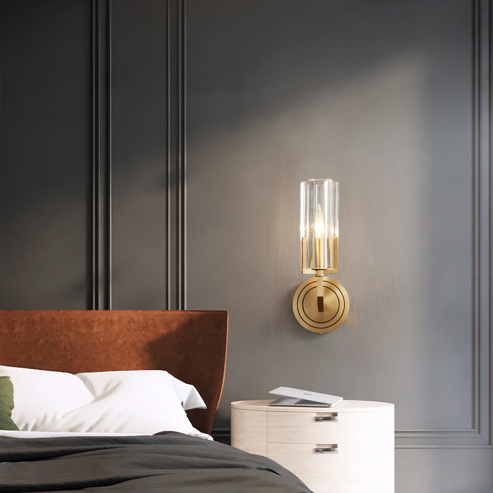 Kayla Brass Wall Lamp - Lamp Outdoor