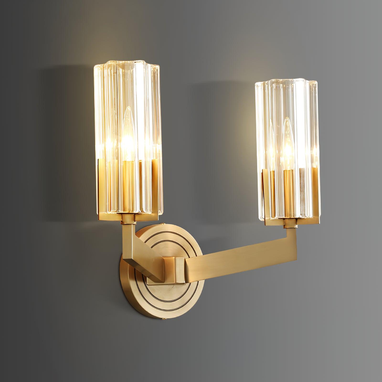 Kayla Brass Wall Lamp - Lamp Outdoor