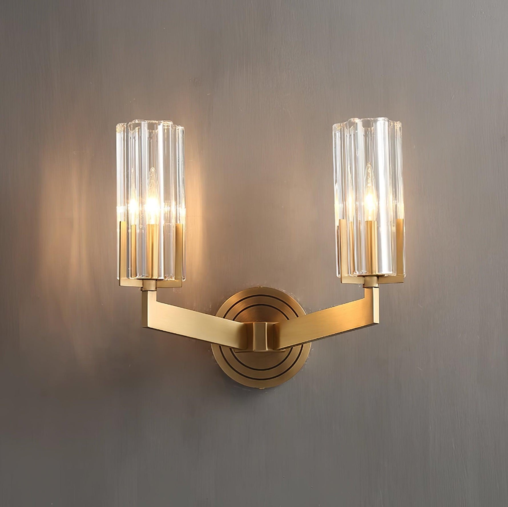 Kayla Brass Wall Lamp - Lamp Outdoor