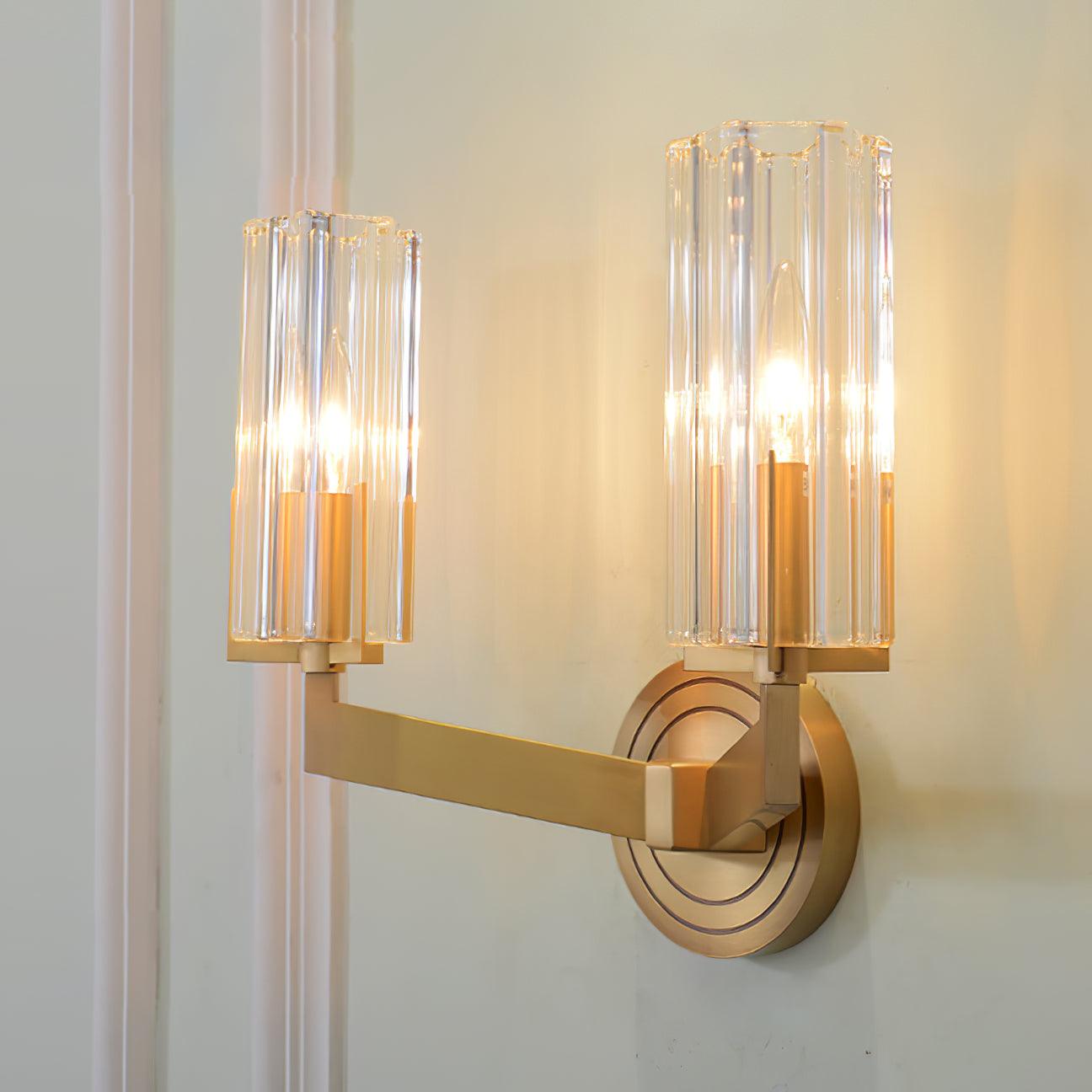 Kayla Brass Wall Lamp - Lamp Outdoor