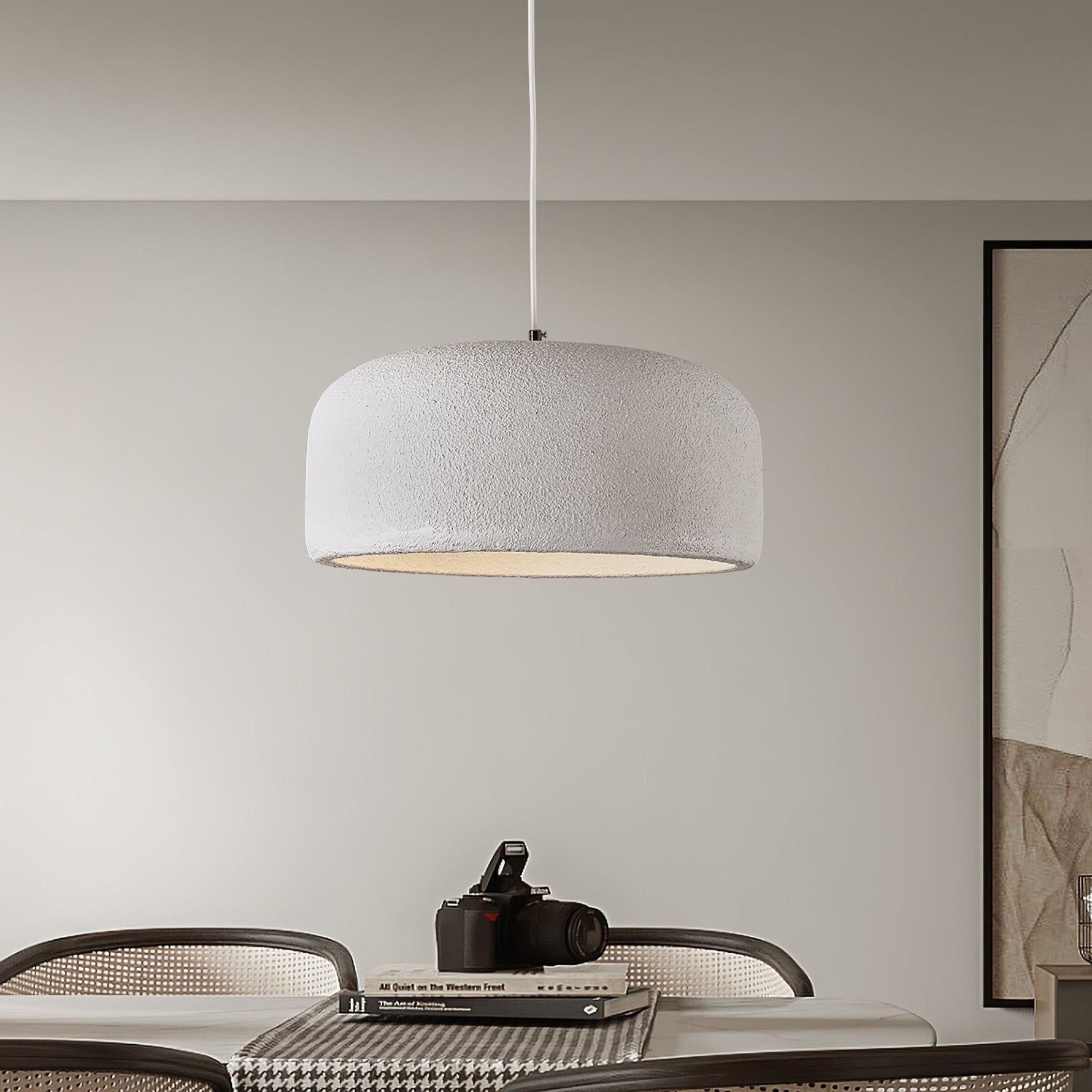 Khmara Resin Dome Pendant Lamp - Lamp Outdoor