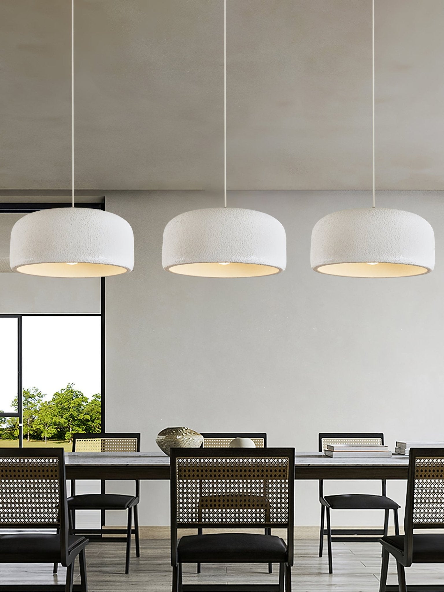 Khmara Resin Dome Pendant Lamp - Lamp Outdoor