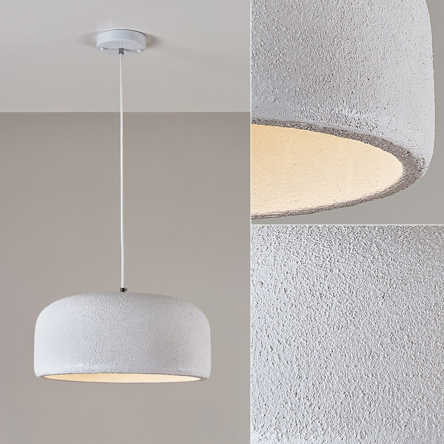 Khmara Resin Dome Pendant Lamp - Lamp Outdoor