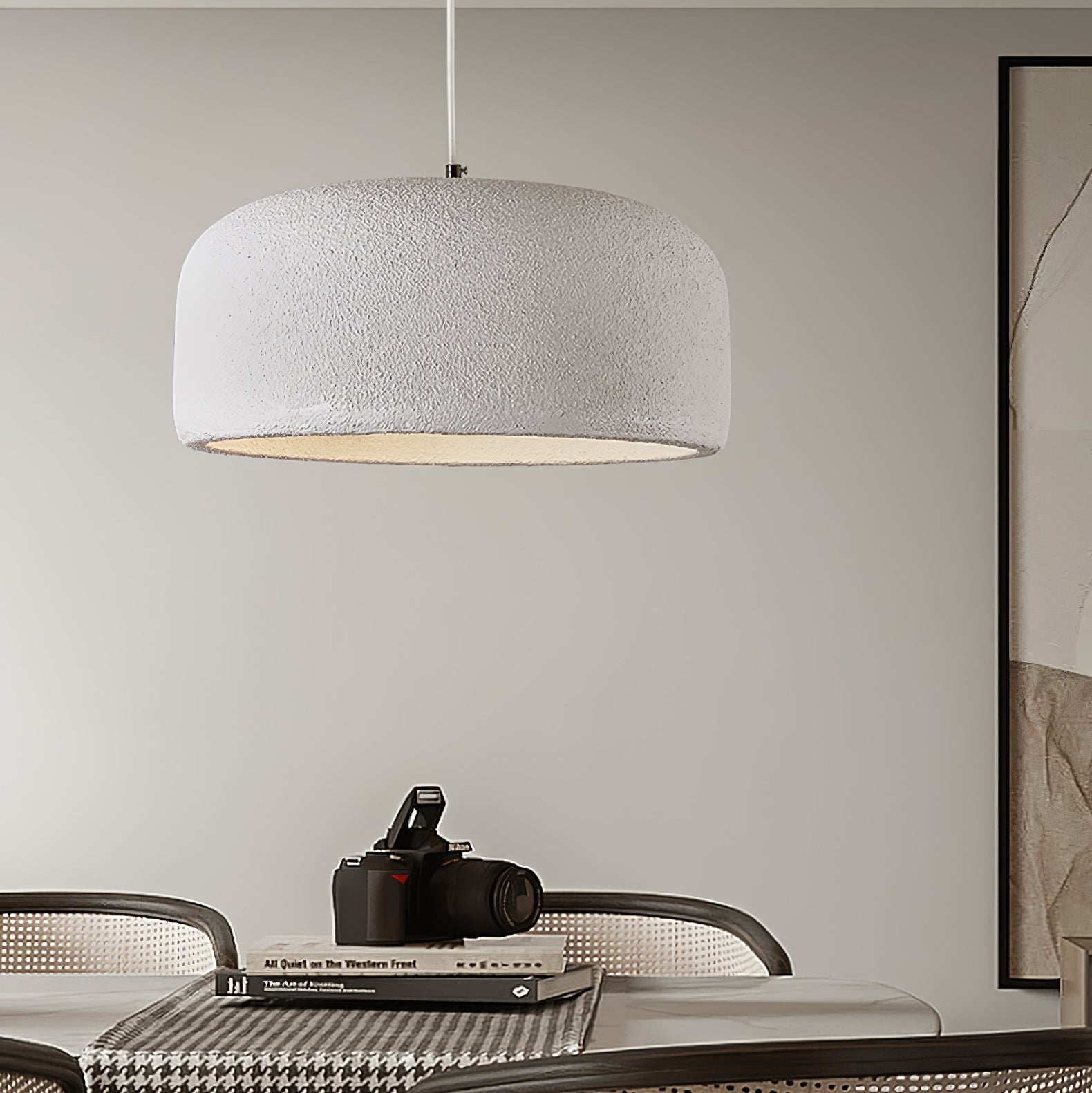 Khmara Resin Dome Pendant Lamp - Lamp Outdoor