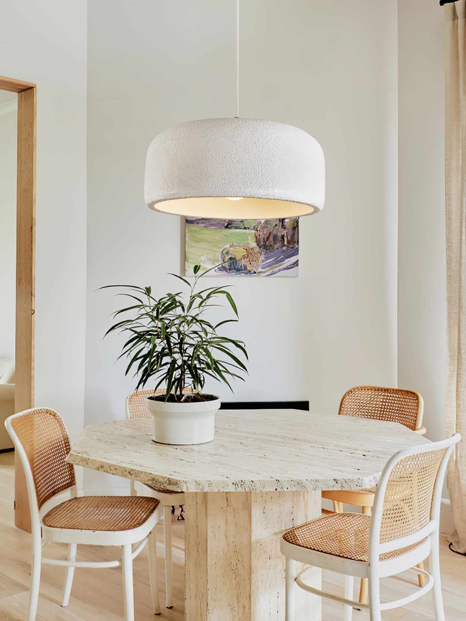 Khmara Resin Dome Pendant Lamp - Lamp Outdoor