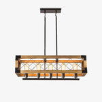 Kitchen Island Rectangle Chandelier - Lamp Outdoor