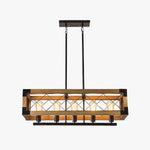 Kitchen Island Rectangle Chandelier - Lamp Outdoor