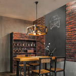 Kitchen Island Rectangle Chandelier - Lamp Outdoor