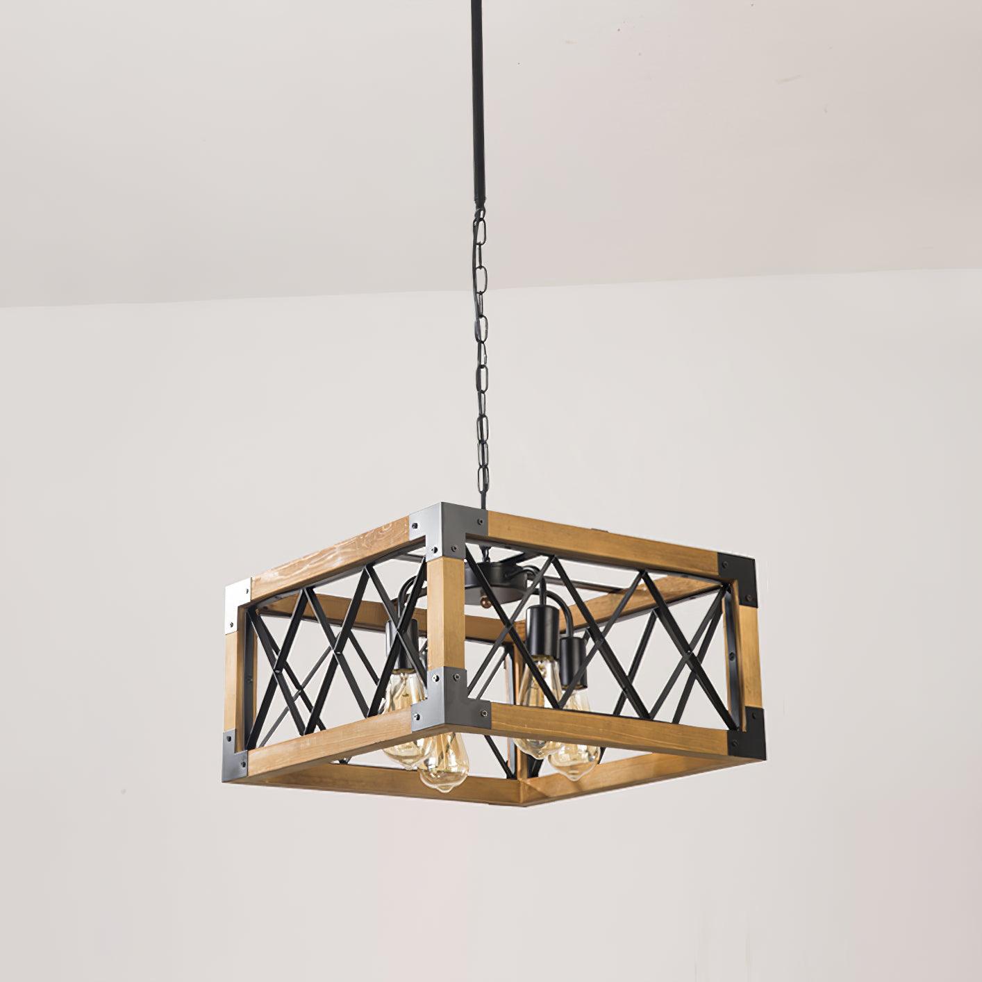 Kitchen Island Rectangle Chandelier - Lamp Outdoor