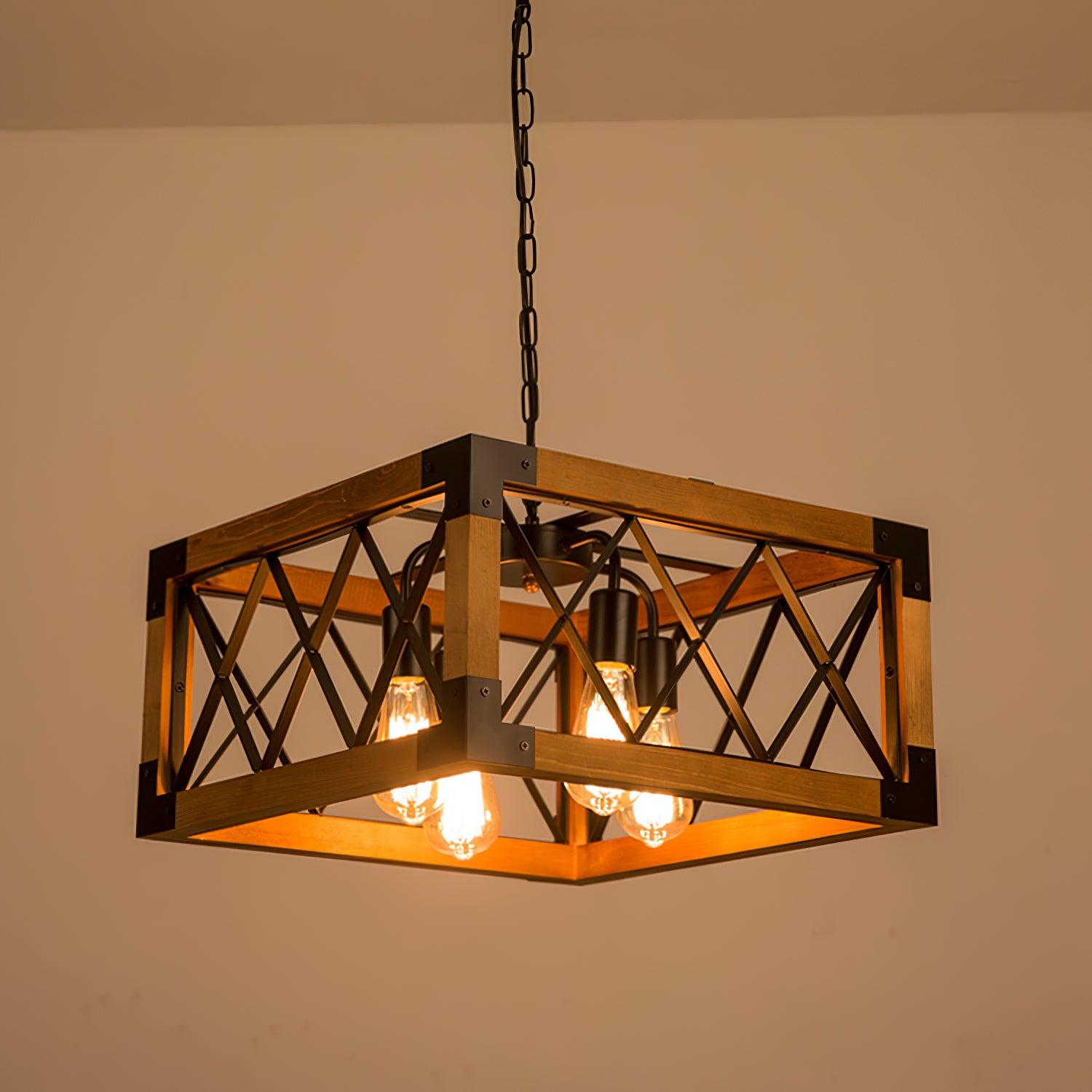 Kitchen Island Rectangle Chandelier - Lamp Outdoor