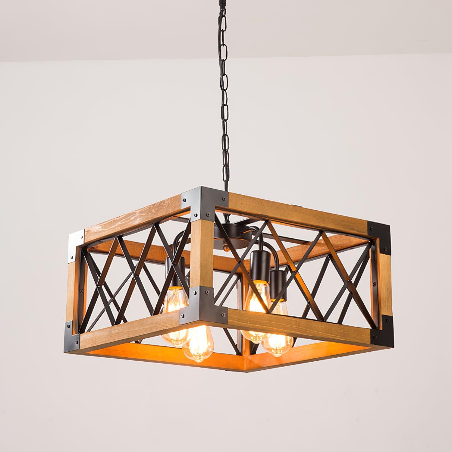 Kitchen Island Rectangle Chandelier - Lamp Outdoor