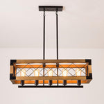 Kitchen Island Rectangle Chandelier - Lamp Outdoor