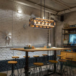 Kitchen Island Rectangle Chandelier - Lamp Outdoor