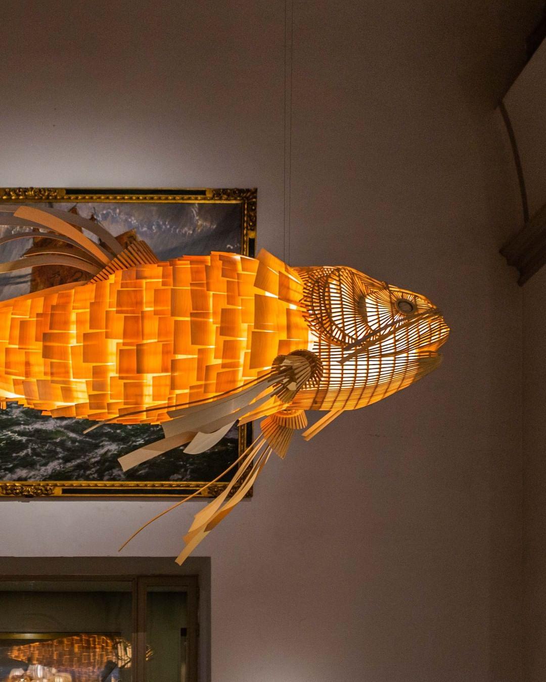 Koi Chandelier - Lamp Outdoor