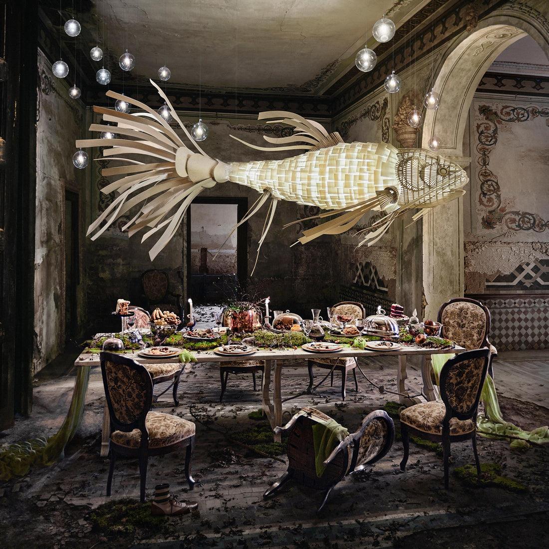 Koi Chandelier - Lamp Outdoor