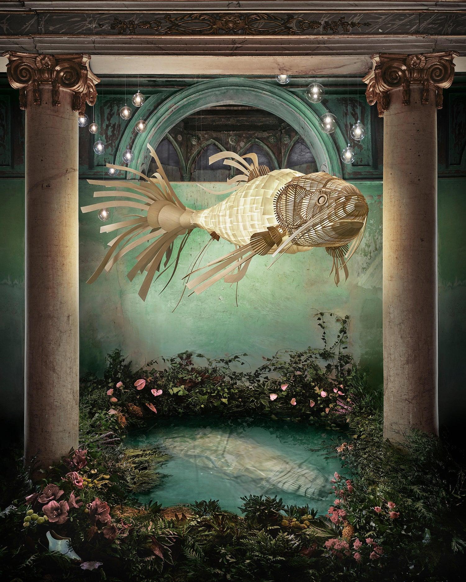 Koi Chandelier - Lamp Outdoor