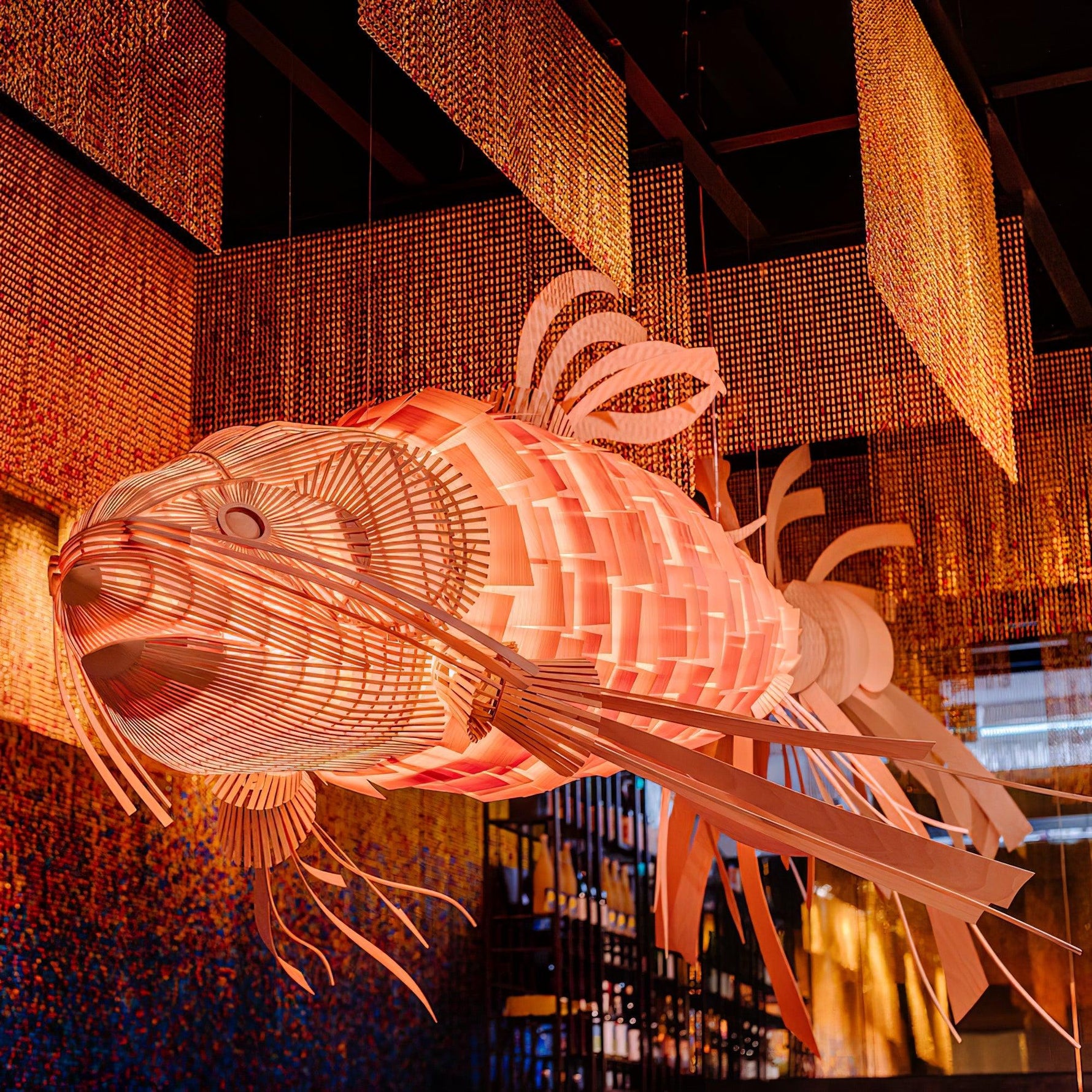 Koi Chandelier - Lamp Outdoor