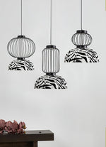 Forge Industrial Fabric Pendant Lamp - Lamp Outdoor