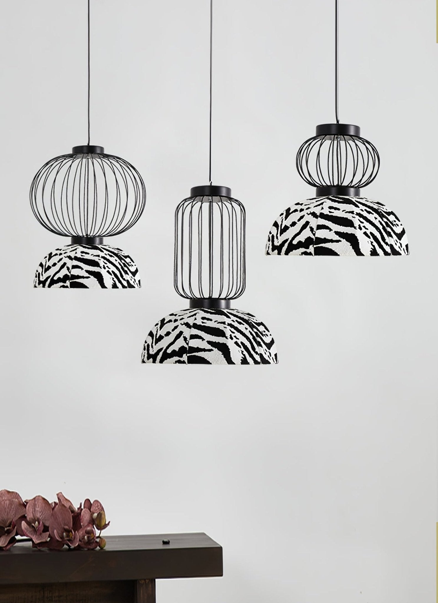 Forge Industrial Fabric Pendant Lamp - Lamp Outdoor