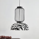 Forge Industrial Fabric Pendant Lamp - Lamp Outdoor