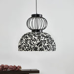 Forge Industrial Fabric Pendant Lamp - Lamp Outdoor