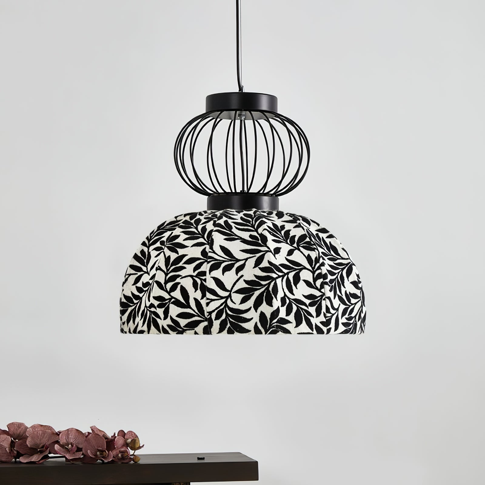 Forge Industrial Fabric Pendant Lamp - Lamp Outdoor