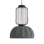 Forge Industrial Fabric Pendant Lamp - Lamp Outdoor