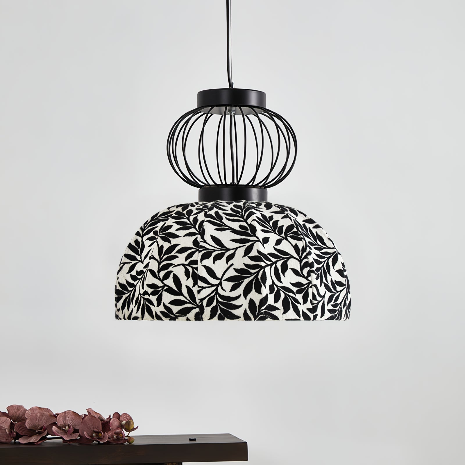 Forge Industrial Fabric Pendant Lamp - Lamp Outdoor