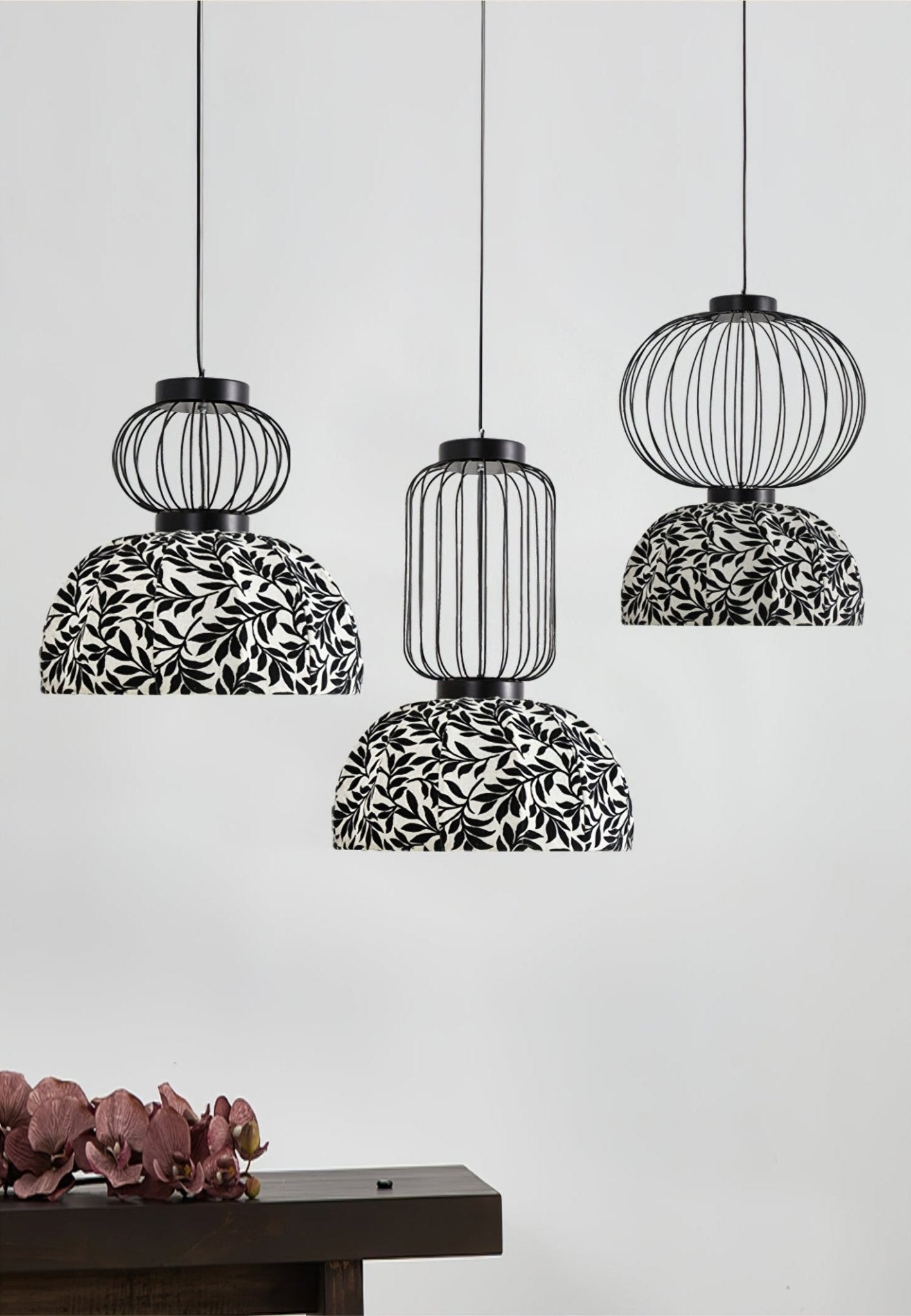 Forge Industrial Fabric Pendant Lamp - Lamp Outdoor