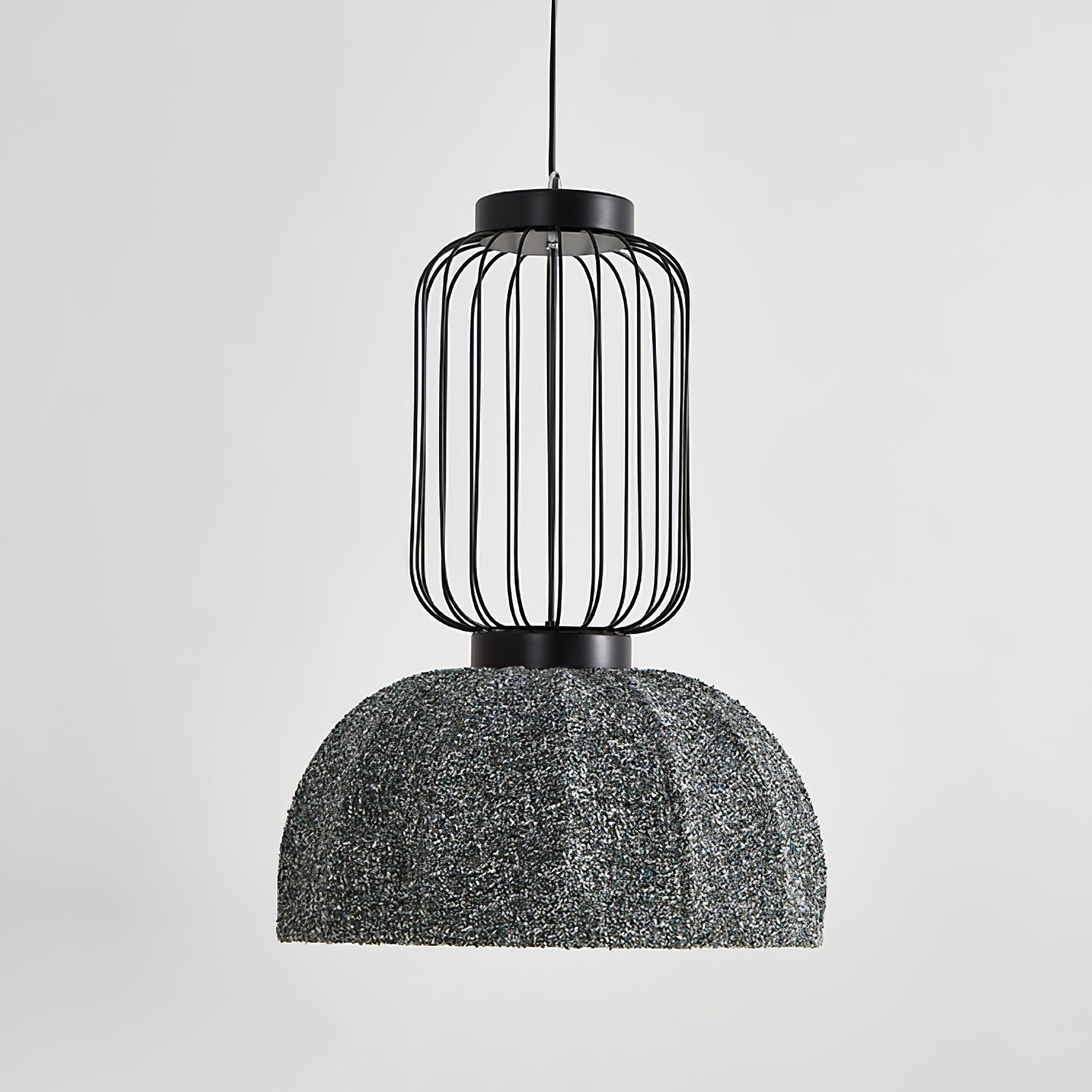 Forge Industrial Fabric Pendant Lamp - Lamp Outdoor