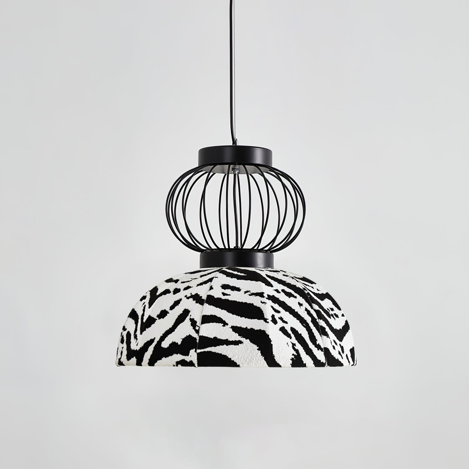Forge Industrial Fabric Pendant Lamp - Lamp Outdoor