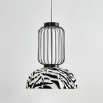 Forge Industrial Fabric Pendant Lamp - Lamp Outdoor