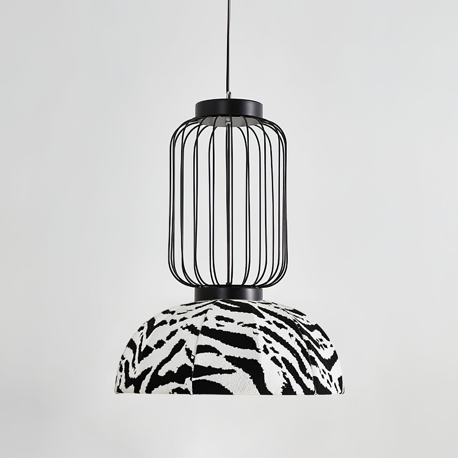 Forge Industrial Fabric Pendant Lamp - Lamp Outdoor