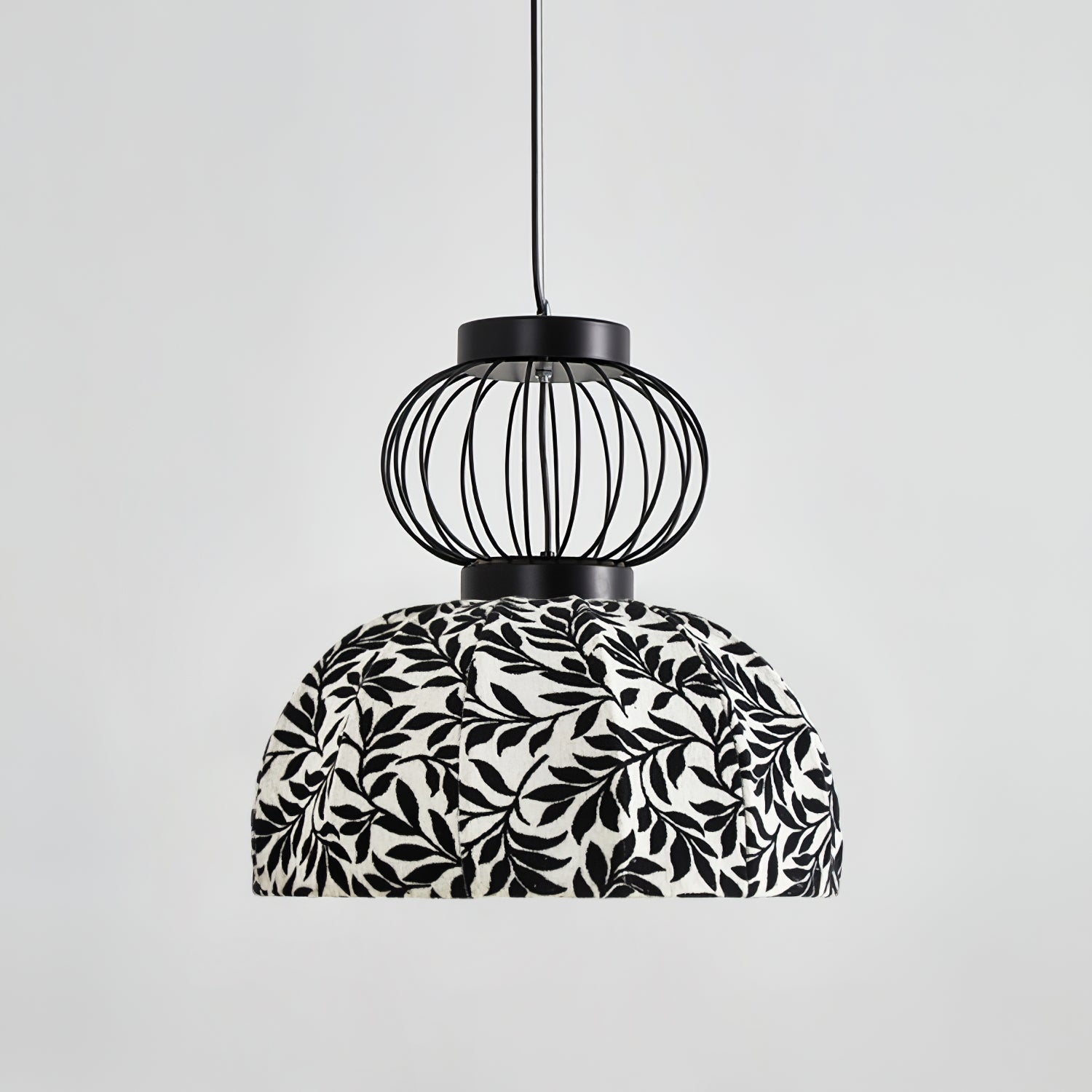 Forge Industrial Fabric Pendant Lamp - Lamp Outdoor