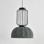 Forge Industrial Fabric Pendant Lamp - Lamp Outdoor