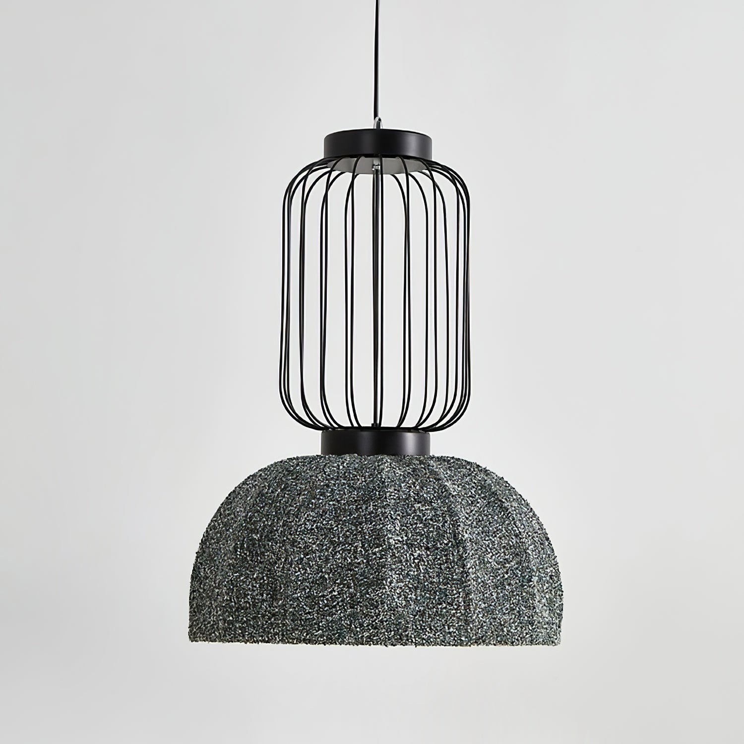 Forge Industrial Fabric Pendant Lamp - Lamp Outdoor