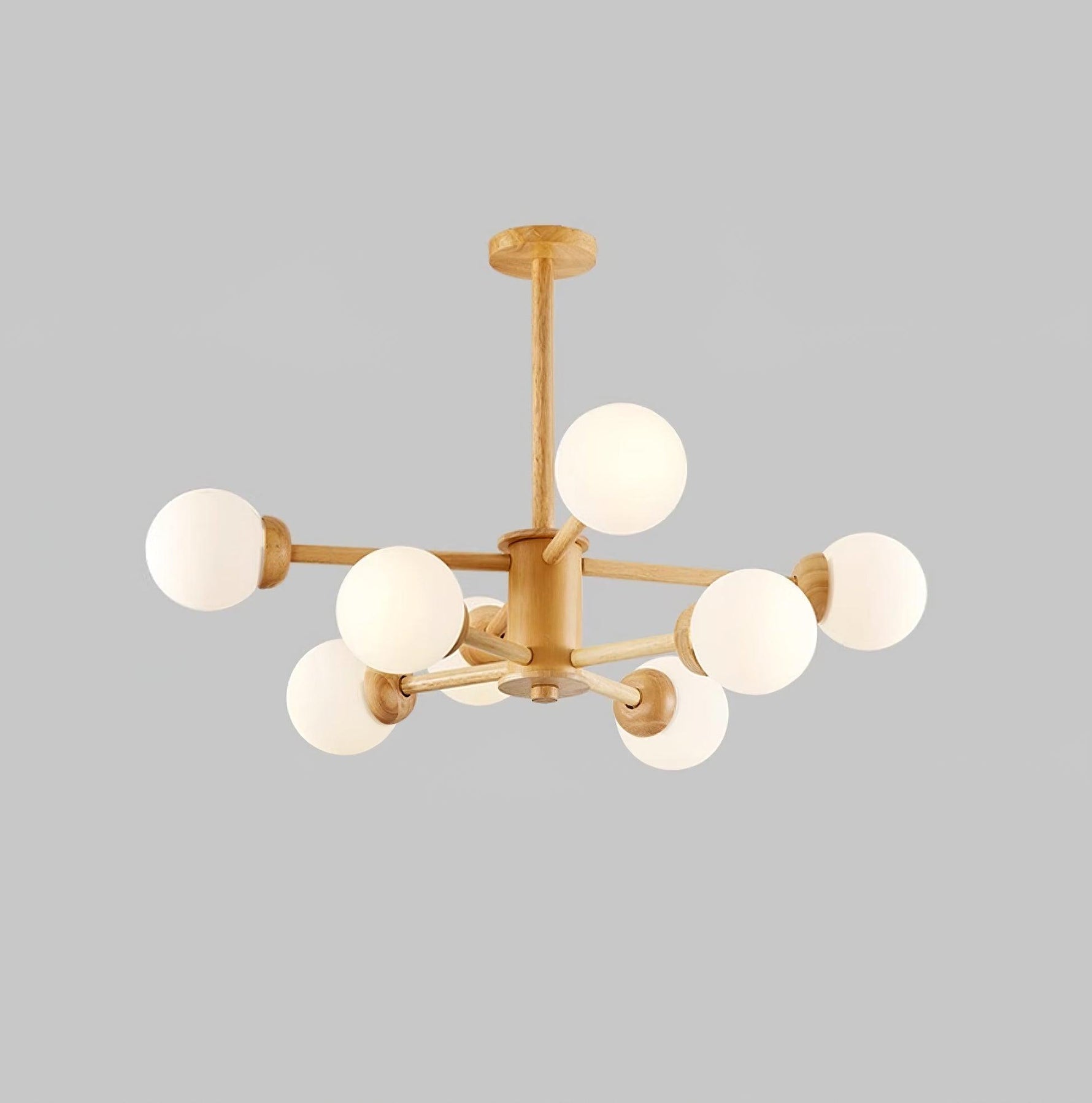 Kozan Wooden Chandelier - Lamp Outdoor