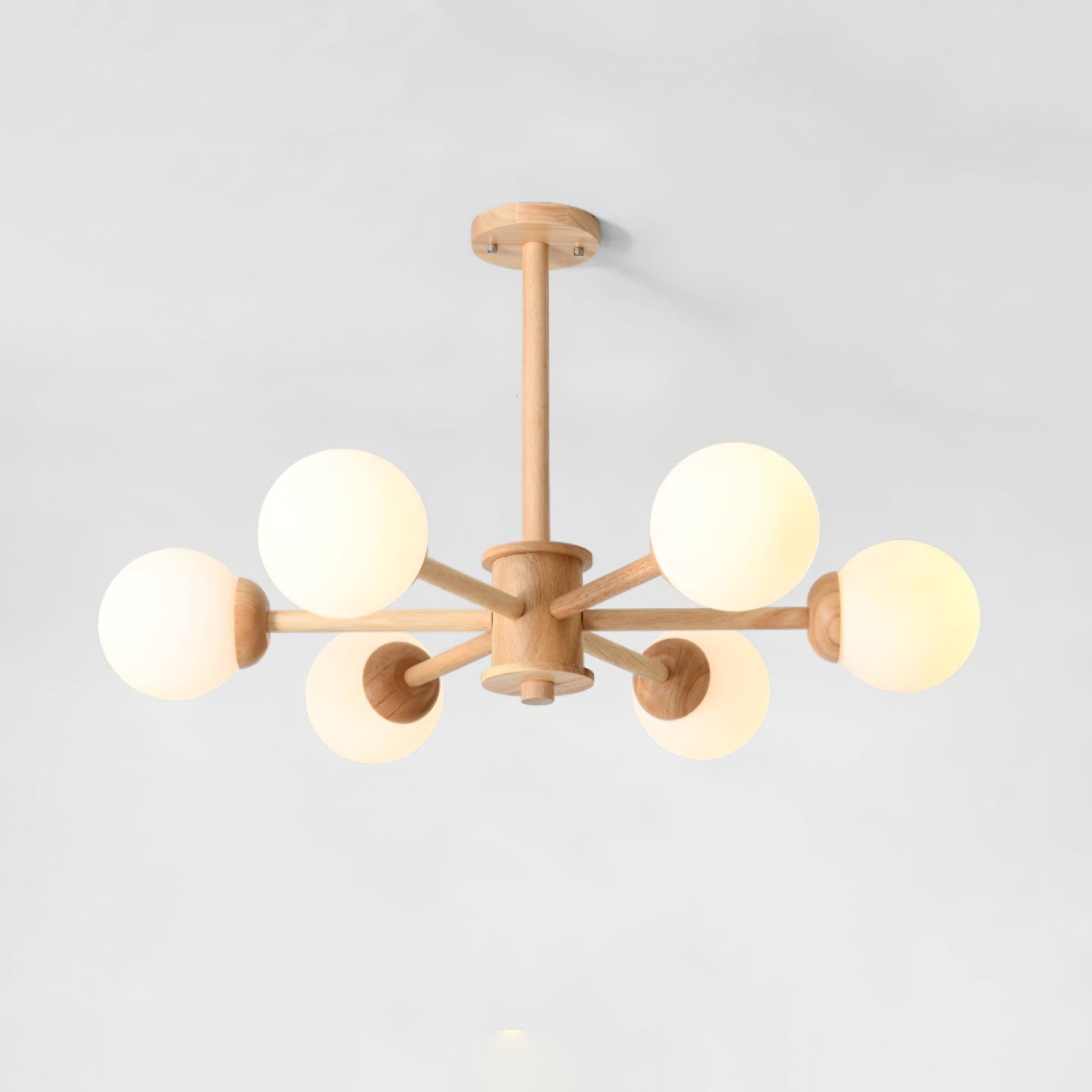 Kozan Wooden Chandelier - Lamp Outdoor
