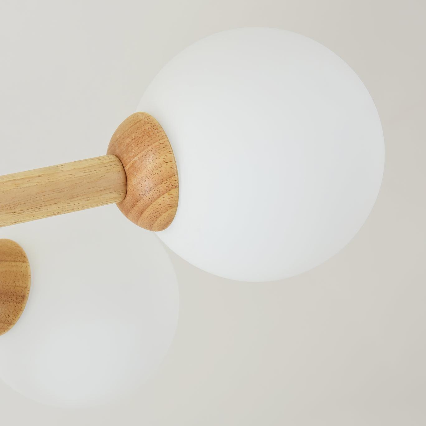 Kozan Wooden Chandelier - Lamp Outdoor