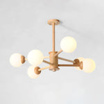 Kozan Wooden Chandelier - Lamp Outdoor